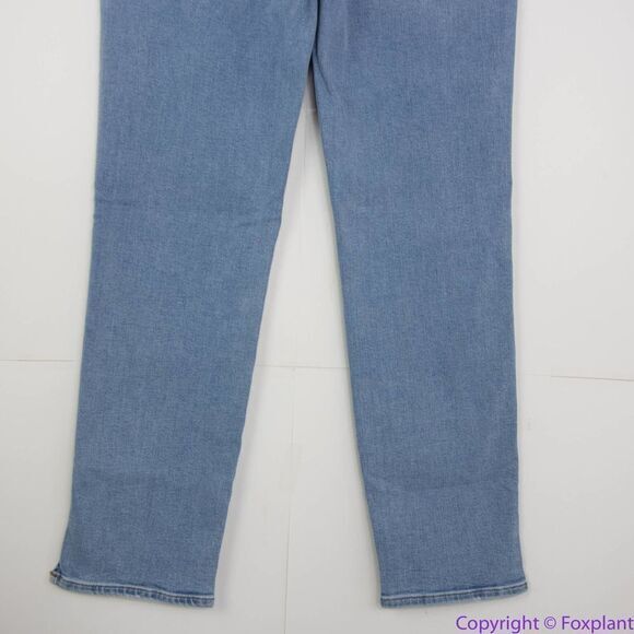 NEW High-Rise Slim Straight‎ Jeans in Stillwood Wash: Slit-Hem Edition, 29 - Picture 8 of 15